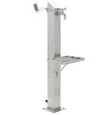 VidaXL Tuinwaterkolom vierkant 95 cm roestvrij staal