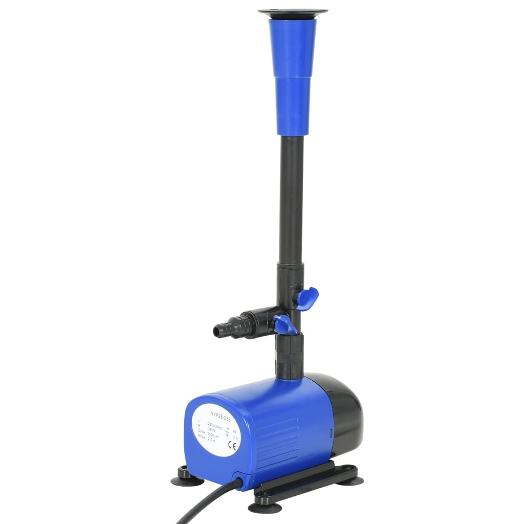VidaXL Fonteinpomp 38 W 1500 L/u