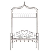 VidaXL Tuinbank 122 cm ijzer antiekbruin