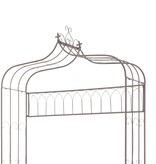 VidaXL Tuinbank 122 cm ijzer antiekbruin