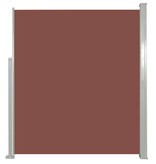 VidaXL Windscherm uittrekbaar 120x300 cm bruin