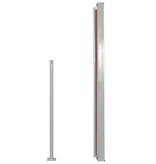 VidaXL Windscherm uittrekbaar 120x300 cm bruin