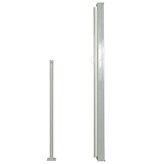 VidaXL Windscherm uittrekbaar 120x300 cm crème