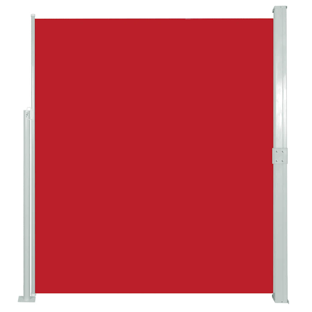 VidaXL Windscherm uittrekbaar 140x300 cm rood