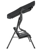 VidaXL Schommelbank 170x110x153 cm antraciet