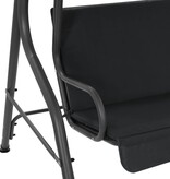 VidaXL Schommelbank 170x110x153 cm antraciet
