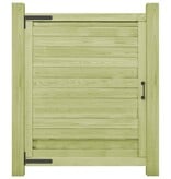 VidaXL Poort 125x100 cm geïmpregneerd grenenhout