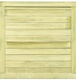 VidaXL Poort 100x100 cm geïmpregneerd grenenhout