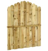 VidaXL Poort 100x125 cm geïmpregneerd grenenhout