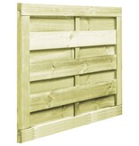 VidaXL Poort 100x75 cm geïmpregneerd grenenhout groen