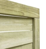 VidaXL Poort 100x100 cm groen geïmpregneerd grenenhout