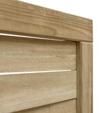 VidaXL Poort 100x75 cm groen geïmpregneerd grenenhout