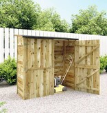VidaXL Tuinschuur 182x76x175 cm geïmpregneerd grenenhout
