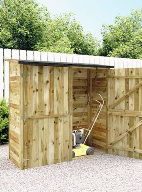 VidaXL Tuinschuur 182x76x175 cm geïmpregneerd grenenhout