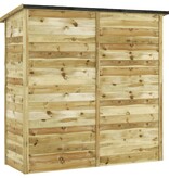 VidaXL Tuinschuur 182x76x175 cm geïmpregneerd grenenhout