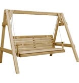 VidaXL Schommelbank 205x150x157 cm geïmpregneerd grenenhout