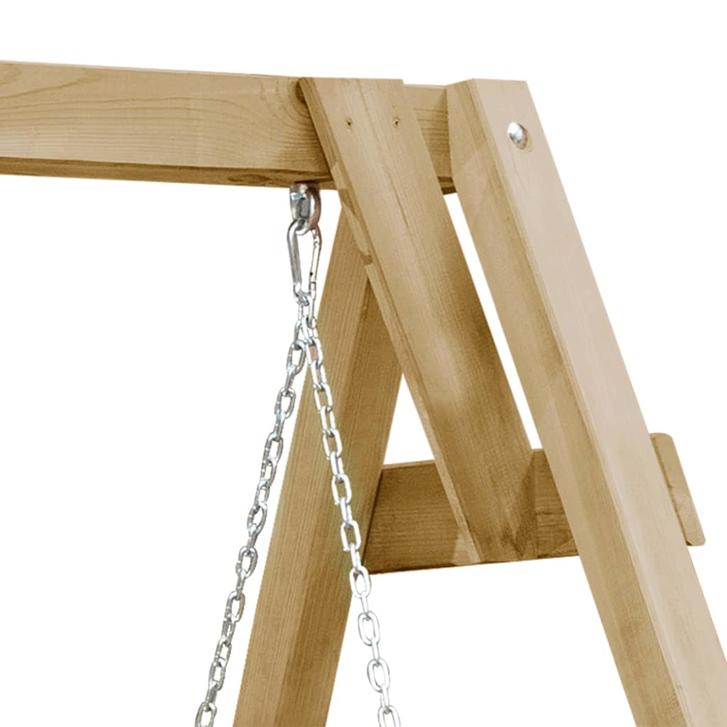 VidaXL Schommelbank 205x150x157 cm geïmpregneerd grenenhout