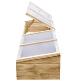 VidaXL Kas 200x50x35 cm geïmpregneerd grenenhout