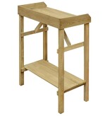 VidaXL Oppottafel 75x40x90 cm geïmpregneerd grenenhout