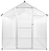 VidaXL Tuinkas 11,19 m³ 302x190x195 cm aluminium