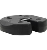 VidaXL Prieelgewichten 4 st 220x50 mm beton zwart