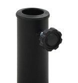 VidaXL Parasolvoet vierkant 12 kg polyresin bronskleurig