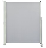 VidaXL Tuinscherm uittrekbaar 160x300 cm grijs