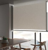 VidaXL Tuinscherm uittrekbaar 160x300 cm crèmekleurig