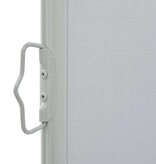 VidaXL Tuinscherm uittrekbaar 120x300 cm grijs