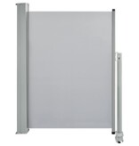VidaXL Tuinscherm uittrekbaar 100x300 cm grijs