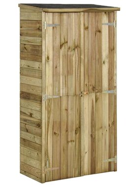 VidaXL Tuinschuur 85x48x177 cm grenenhout