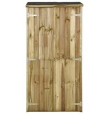 VidaXL Tuinschuur 85x48x177 cm grenenhout