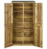 VidaXL Tuinschuur 85x48x177 cm grenenhout