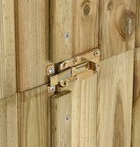 VidaXL Tuinschuur 85x48x177 cm grenenhout