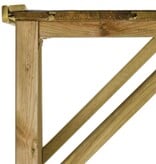 VidaXL Tuinschuur 253x80x170 cm grenenhout