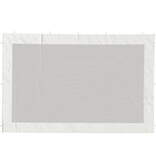 VidaXL Tentwanden 2 st gaas wit en zwart