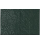 VidaXL Tentwanden 2 st met ritssluiting PE groen
