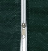 VidaXL Tentwanden 2 st met ritssluiting PE groen