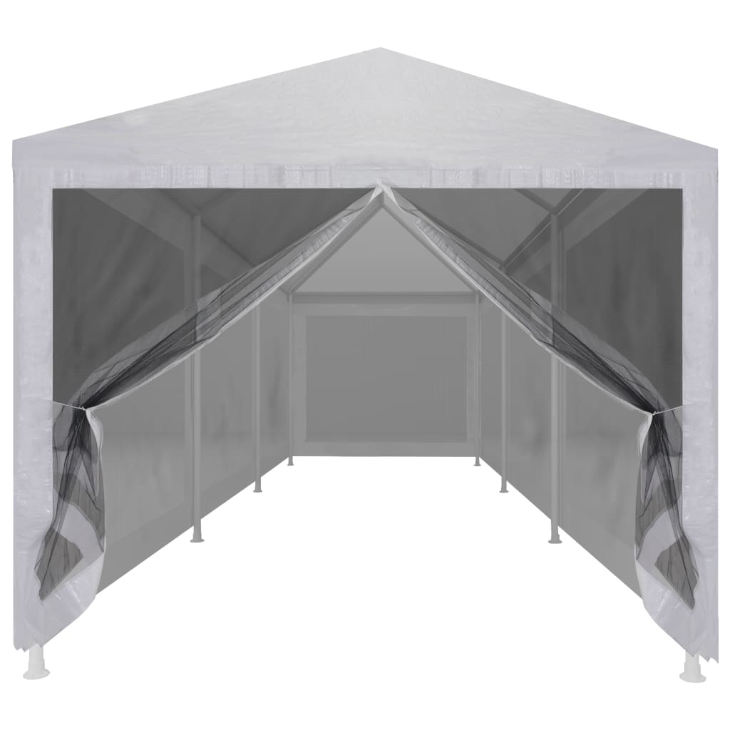 VidaXL Partytent met 8 mesh zijwanden 9x3 m