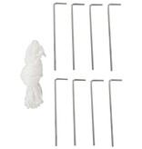 VidaXL Partytent met 6 mesh zijwanden 6x3 m