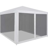 VidaXL Partytent met 4 mesh zijwanden 3x3 m