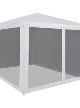 VidaXL Partytent met 4 mesh zijwanden 3x3 m