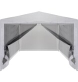 VidaXL Partytent met 4 mesh zijwanden 3x3 m