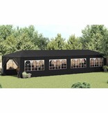 VidaXL Partytent 3x12 m antraciet