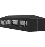 VidaXL Partytent 3x12 m antraciet