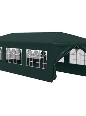 VidaXL Partytent 3x9 m groen