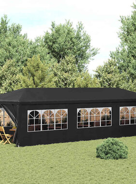 VidaXL Partytent 3x9 m antraciet