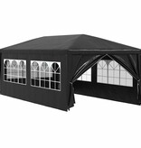 VidaXL Partytent 3x6 m antraciet