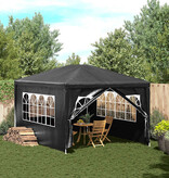 VidaXL Partytent 3x4 m antraciet
