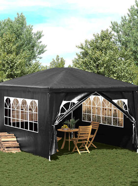 VidaXL Partytent 3x4 m antraciet